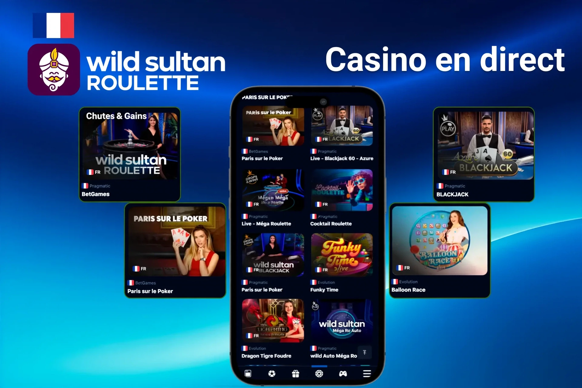 Machines à sous présentant des titres populaires comme Sugar Rush, Energy Coins et Hell Hot 100 sur mobile et ordinateur